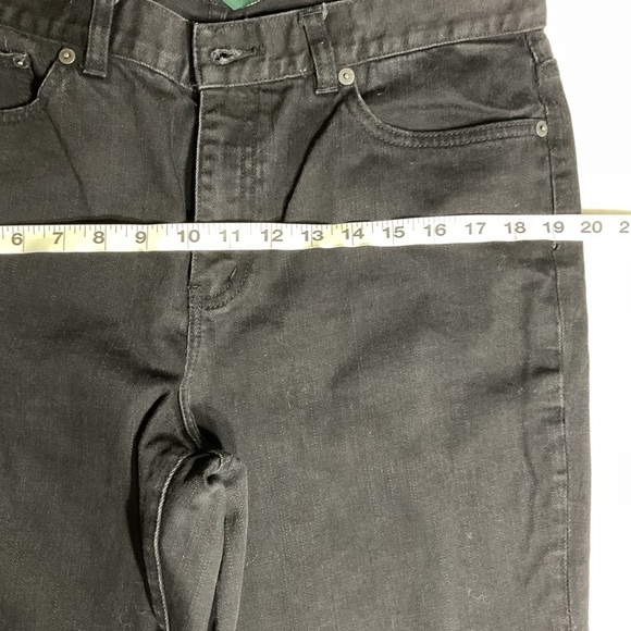 LRL Jeans Womens Black Manhattan Bootcut Denim Stretch Size - Picture 3 of 11